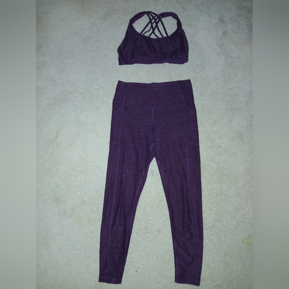 Victoria's Secret Leggings + Sports Bra